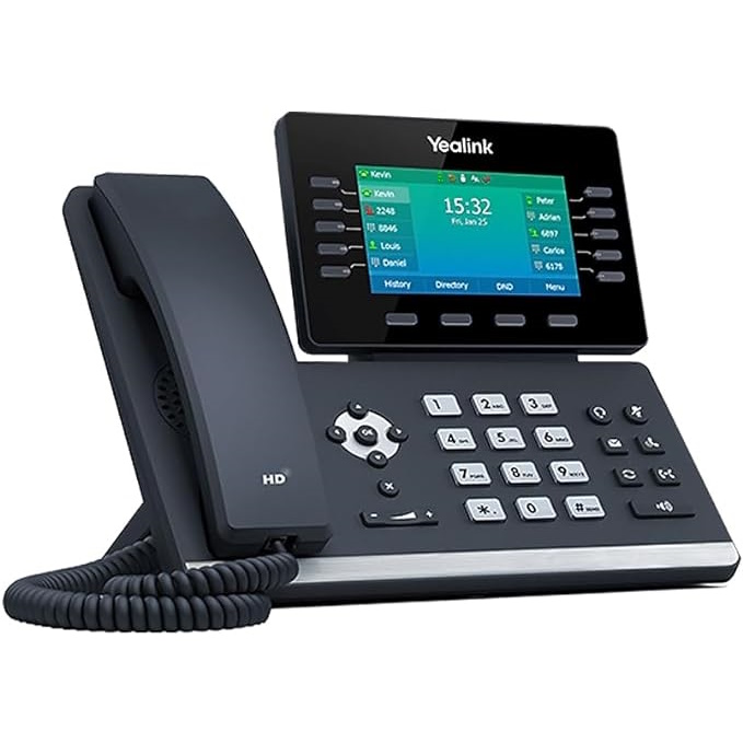 Yealink IP Telefon SIP-T54W
Vorkonfiguriert für emis